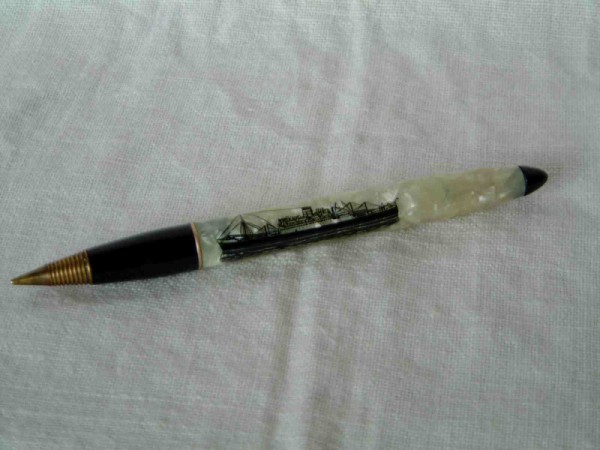 SOUVENIR PEN FROM THE CUNARD LINE VESSEL PARTHIA